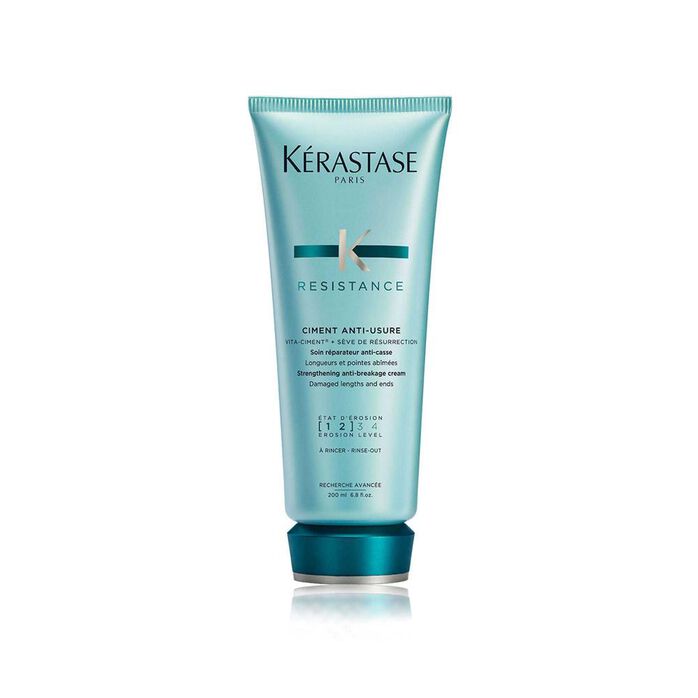KÉRASTASE | RÉSISTANCE | CIMENT ANTI-USURE | APRÈS-SHAMPOING RÉPARATEUR POUR CHEVEUX ABÎMÉS | 200 ML