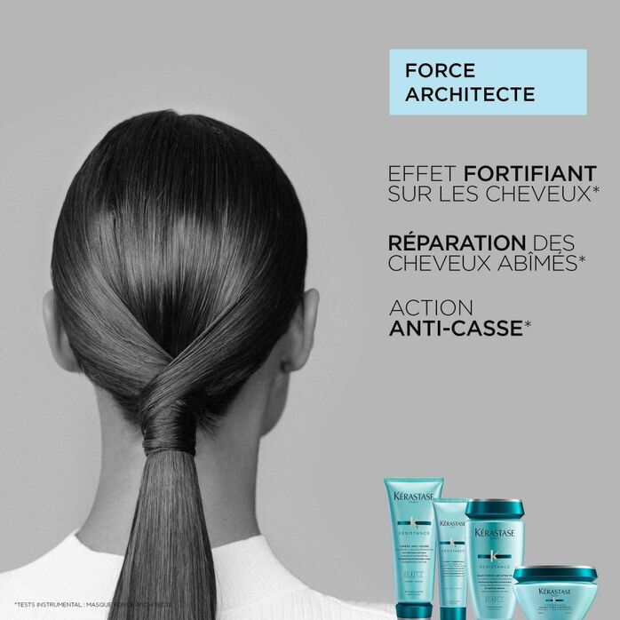 KÉRASTASE | RÉSISTANCE | BAIN FORCE ARCHITECTE |P SHAMPOING RÉPARATEUR POUR CHEVEUX ABÎMÉS | 250 ML