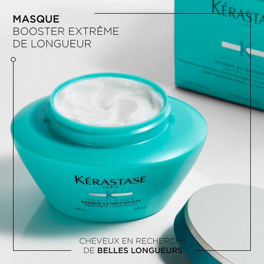 KÉRASTASE | RÉSISTANCE | MASQUE EXTENTIONISTE | MASQUE RÉPARATEUR DE LONGUEURS POUR CHEVEUX LONGS ABÎMÉS | 200 ML