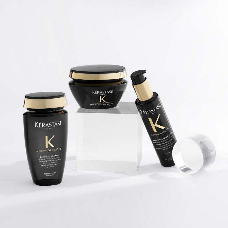 KÉRASTASE | CHRONOLOGISTE | THERMIQUE RÉGÉNÉRANT | SOIN THERMO-PROTECTEUR REVITALISANT SANS RINÇAGE POUR TOUS TYPES DE CHEVEUX | 150 ML