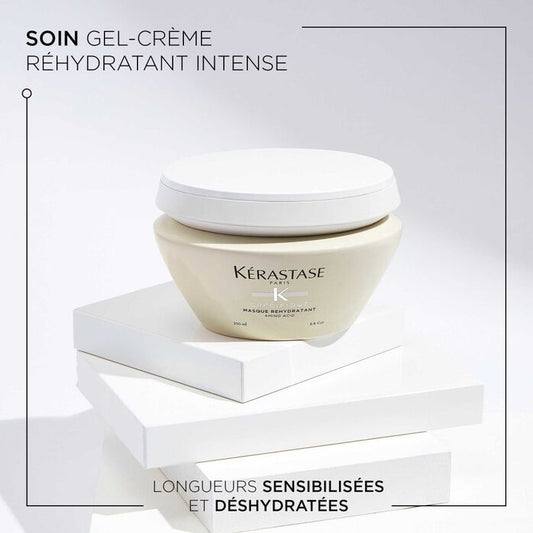 KÉRASTASE | SPÉCIFIQUE | MASQUE RÉHYDRATANT INTENSE | MASQUE POUR LONGUEURS SENSIBILISÉES & DÉSHYDRATÉES | 200 ML