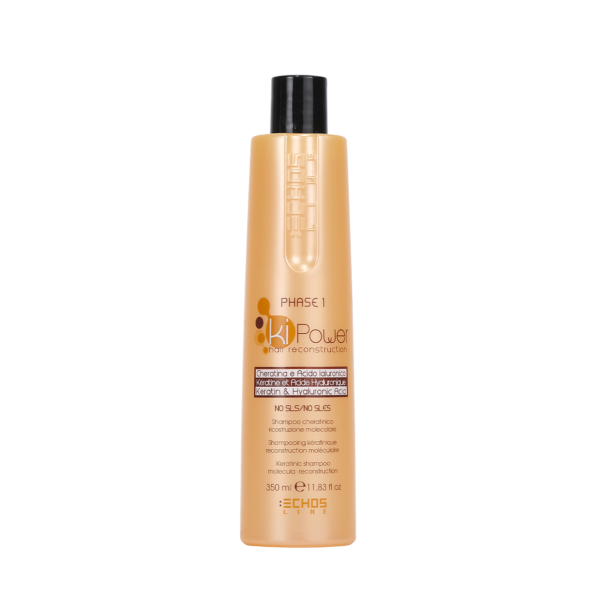 ECHOSLINE KI-POWER SHAMPOOING RESTRUCTURANT KÉRATINIQUE MOLÉCULAIRE