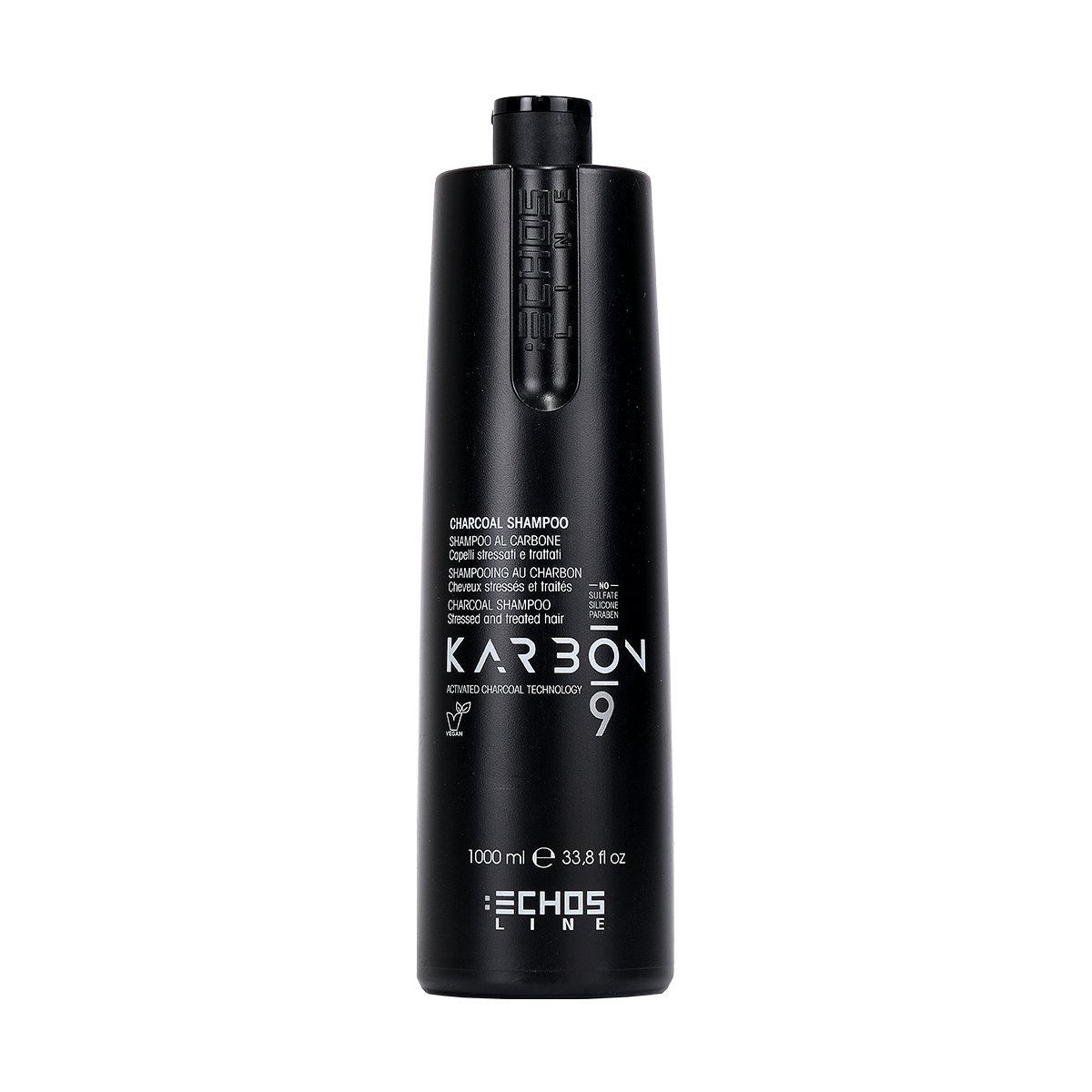 ECHOSLINE KARBON 9 SHAMPOING AU CHARBON ACTIF