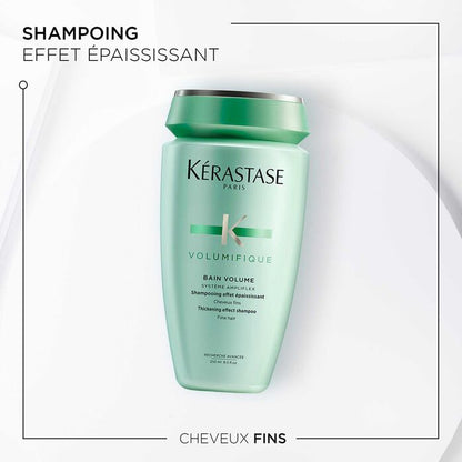 KÉRASTASE | RÉSISTANCE | BAIN VOLUMIFIQUE | SHAMPOOING EFFET EPAISSISSANT POUR CHEVEUX FINS | 250 ML