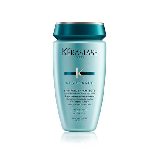 KÉRASTASE | RÉSISTANCE | BAIN FORCE ARCHITECTE |P SHAMPOING RÉPARATEUR POUR CHEVEUX ABÎMÉS | 250 ML