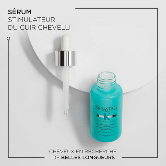 KÉRASTASE | RÉSISTANCE | SÉRUM EXTENTIONISTE | SÉRUM FORTIFIANT BOOSTER DE LONGUEURS POUR CHEVEUX LONGS ABÎMÉS | 50 ML