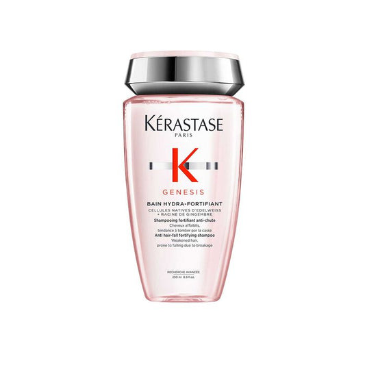 KÉRASTASE | GENESIS | BAIN HYDRA-FORTIFIANT | SHAMPOING HYDRATANT RENFORÇATEUR & ANTI-CHUTE POUR CHEVEUX FRAGILES FINS | 250 ML