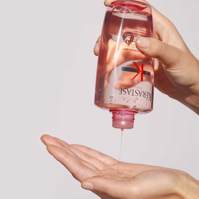 KÉRASTASE | GENESIS | BAIN HYDRA-FORTIFIANT | SHAMPOING HYDRATANT RENFORÇATEUR & ANTI-CHUTE POUR CHEVEUX FRAGILES FINS | 250 ML
