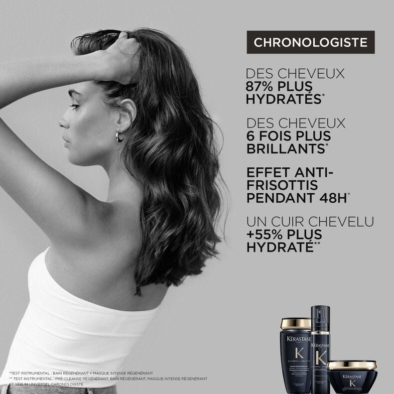 KÉRASTASE | CHRONOLOGISTE | PRÉ-CLEANSE RÉGÉNÉRANT | PRÉ-SHAMPOOING NOURRISSANT & REVITALISANT INTENSE POUR TOUS TYPES DE CHEVEUX | 200 ML