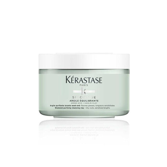 KÉRASTASE | SPÉCIFIQUE | ARGILE CRÈME ÉQUILIBRANTE | CRÈME LAVANTE & PURIFIANTE POUR RACINES GRASSES & LONGUEURS SENSIBILISÉES | 250 ML