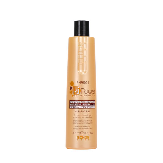 ECHOSLINE KI-POWER SHAMPOOING RESTRUCTURANT KÉRATINIQUE MOLÉCULAIRE