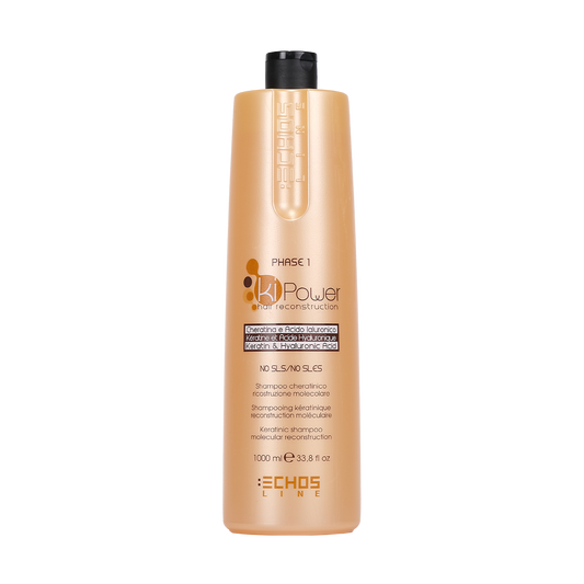 ECHOSLINE KI-POWER SHAMPOOING RESTRUCTURANT KÉRATINIQUE MOLÉCULAIRE