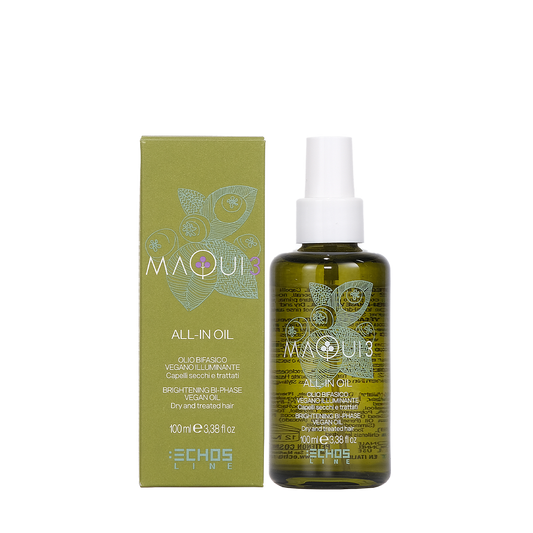 ECHOSLINE MAQUI 3 HUILE VÉGÉTALIENNE POUR CHEVEUX SECS ET ABÎMÉS 100 ML