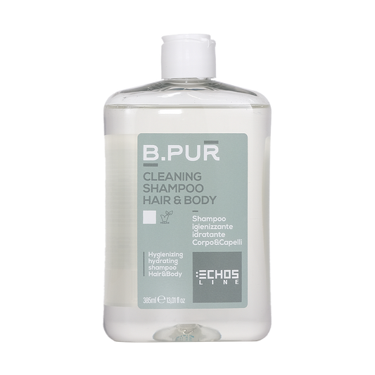 ECHOSLINE B.PUR SHAMPOOING NETTOYANT POUR CHEVEUX ET CORPS 385ML